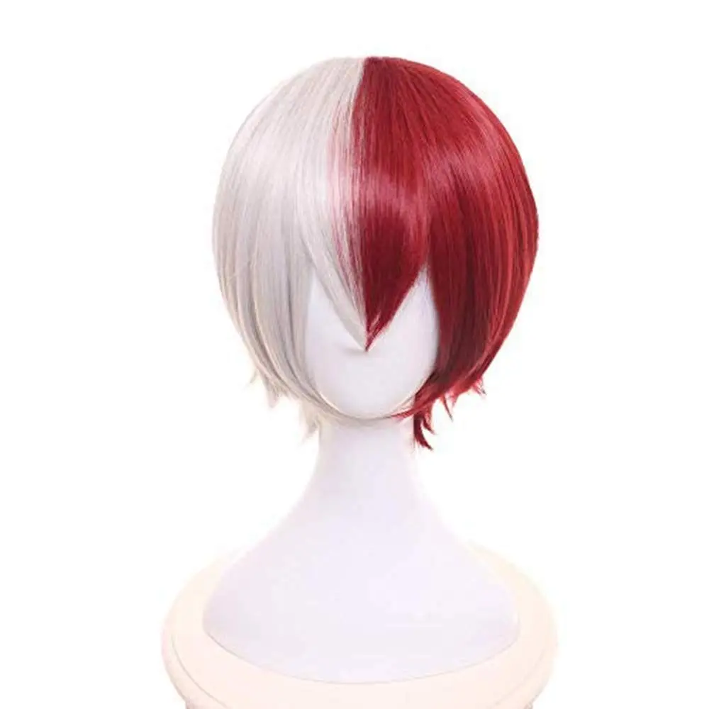 ZGNGLIZ Anime Cosplay Wig Dark Green Short Curly Synthetic Hair | Perfect for Halloween & Cosplay (54-61cm) - main product image