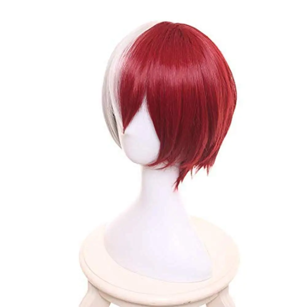 ZGNGLIZ Anime Cosplay Wig Dark Green Short Curly Synthetic Hair | Perfect for Halloween & Cosplay (54-61cm) - view 2
