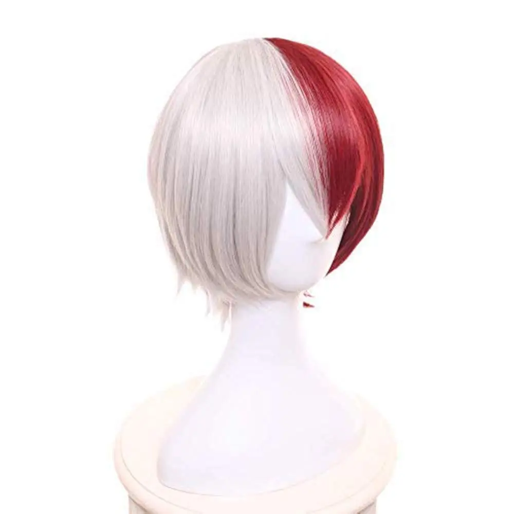 ZGNGLIZ Anime Cosplay Wig Dark Green Short Curly Synthetic Hair | Perfect for Halloween & Cosplay (54-61cm) - view 3