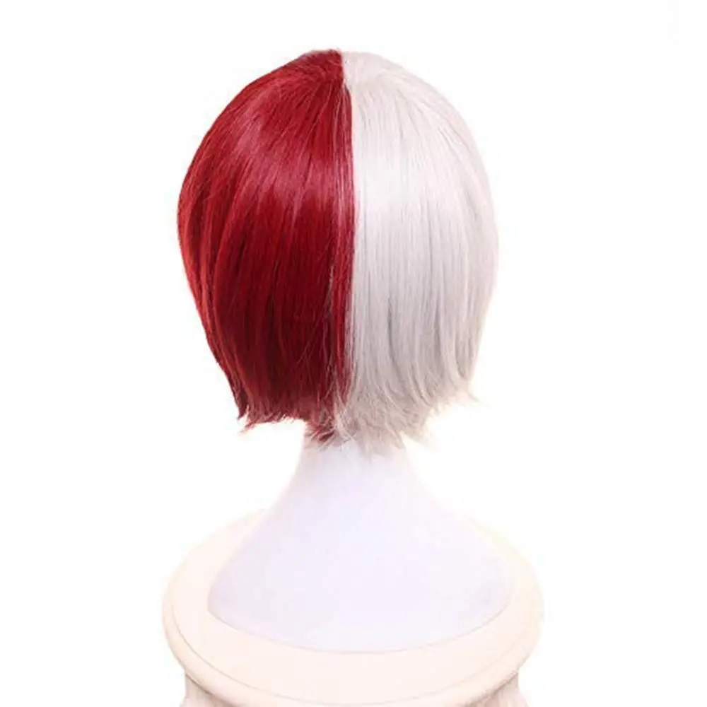 ZGNGLIZ Anime Cosplay Wig Dark Green Short Curly Synthetic Hair | Perfect for Halloween & Cosplay (54-61cm) - view 4