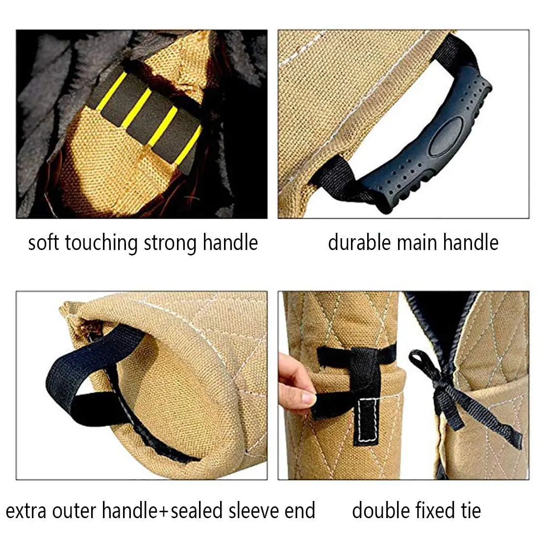 Morezi Dog Bite Sleeve Training Arm Guard for Large Dogs & Puppies | 58cm (22.8") Yellow - view 5