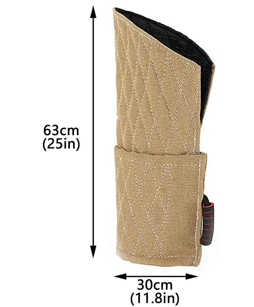Morezi Dog Bite Sleeve Training Arm Guard for Large Dogs & Puppies | 58cm (22.8") Yellow - view 3