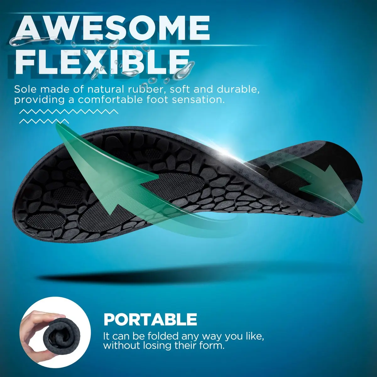 SIMARI Water Shoes for Women Men Swim Aqua Socks | Breathable, Quick-Dry & Anti-Slip (70-120 chars) - view 5