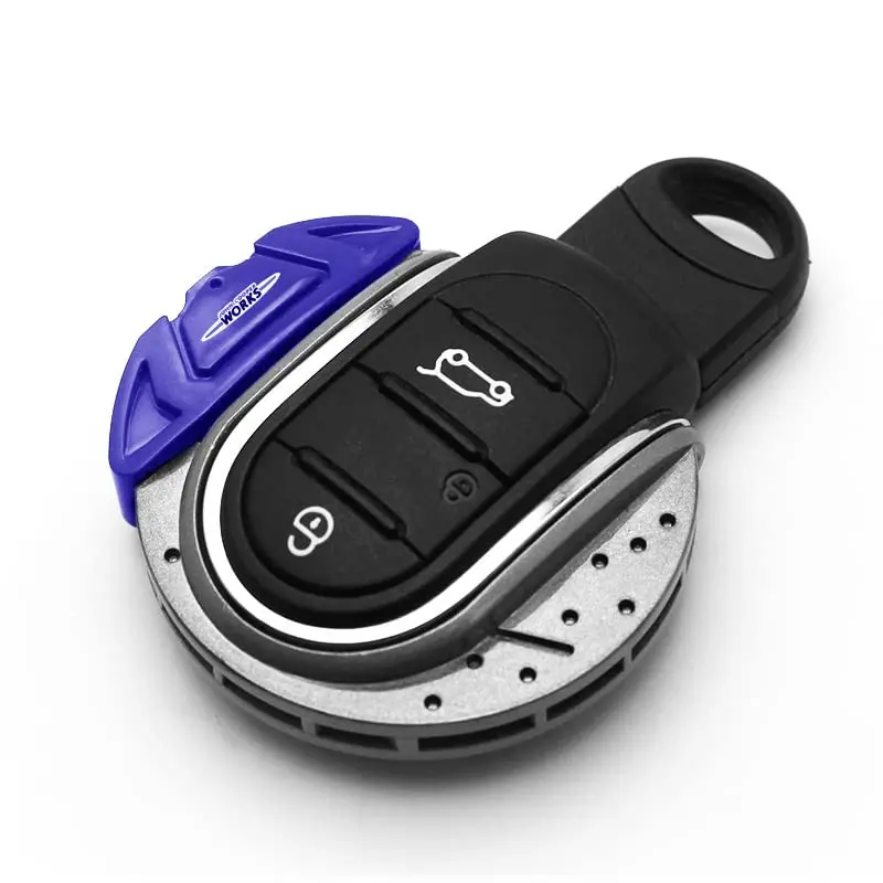 YaaGoo Blue ABS Keychain Key Cover Case for Mini Cooper F54-F60 | Lightweight & Durable - view 4