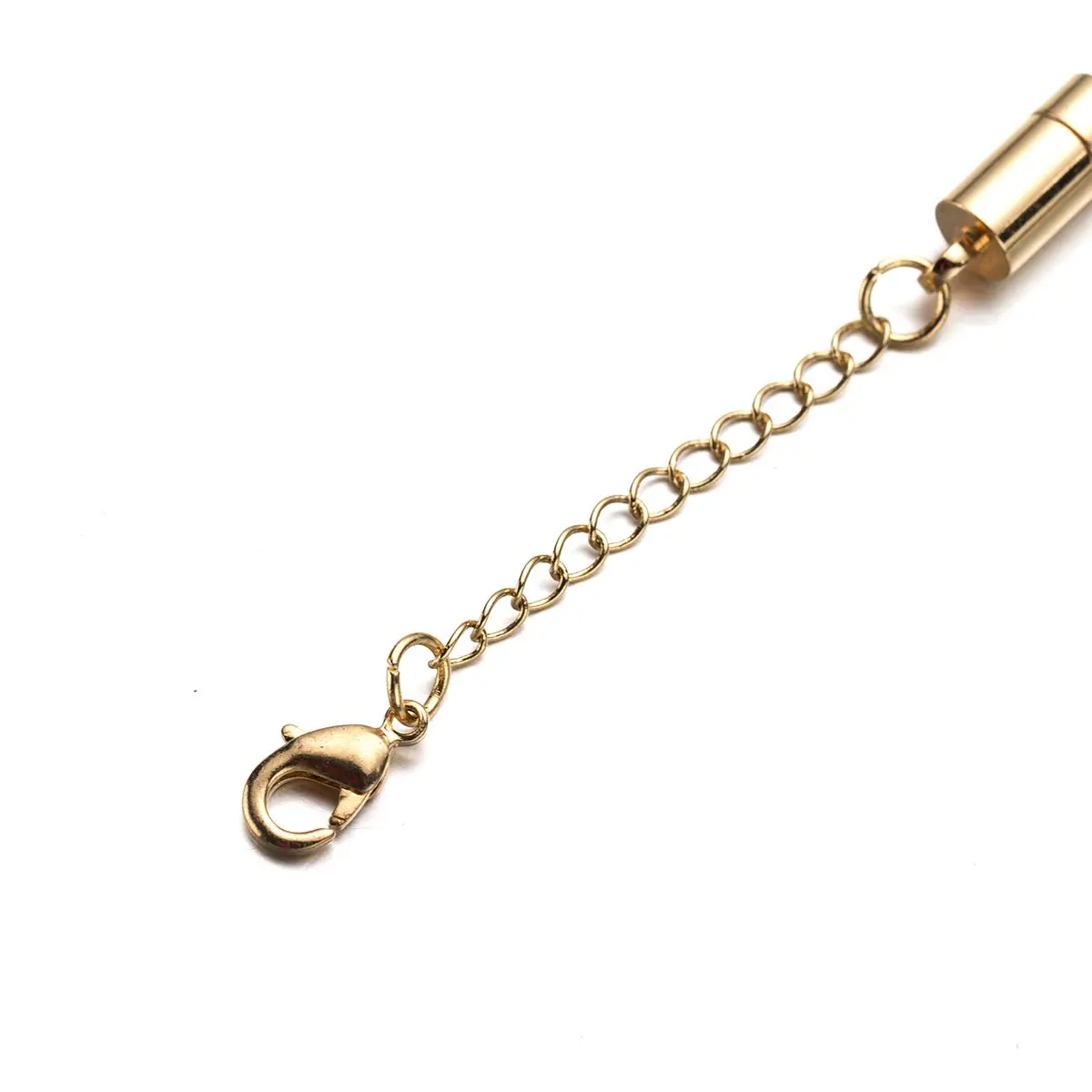 Zpsolution Magnetic Necklace Clasps with Extender Chains Gold-Silver | Lead & Cadmium Free Jewelry Extenders - view 4