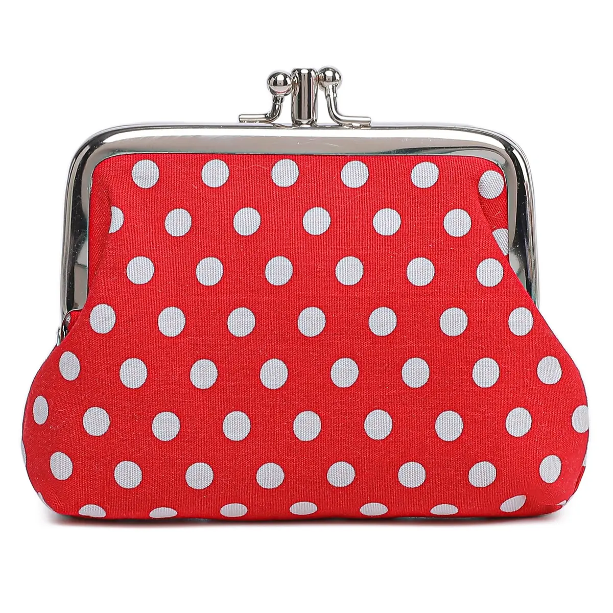 Sanxiner Coin Purse Retro Kiss-lock Floral Wallet | Vintage Small Wallet for Women - main product image