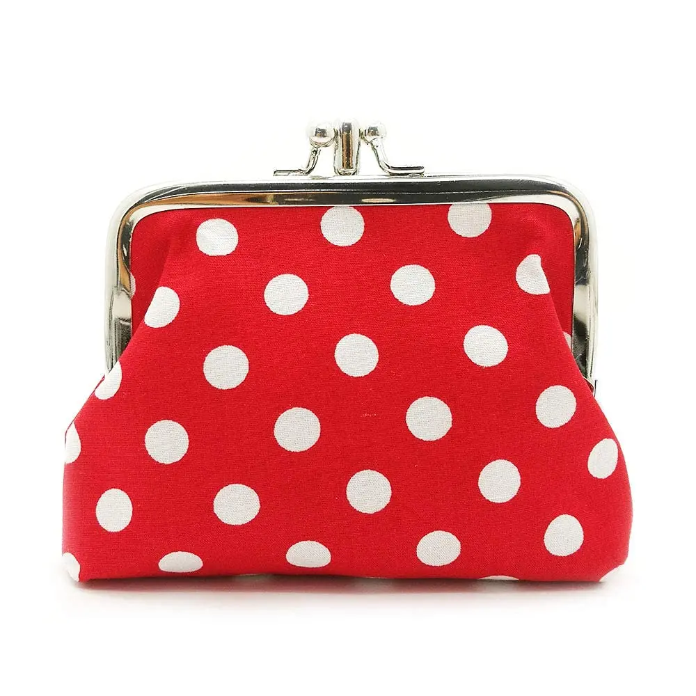 Sanxiner Coin Purse Retro Kiss-lock Floral Wallet | Vintage Small Wallet for Women - view 4