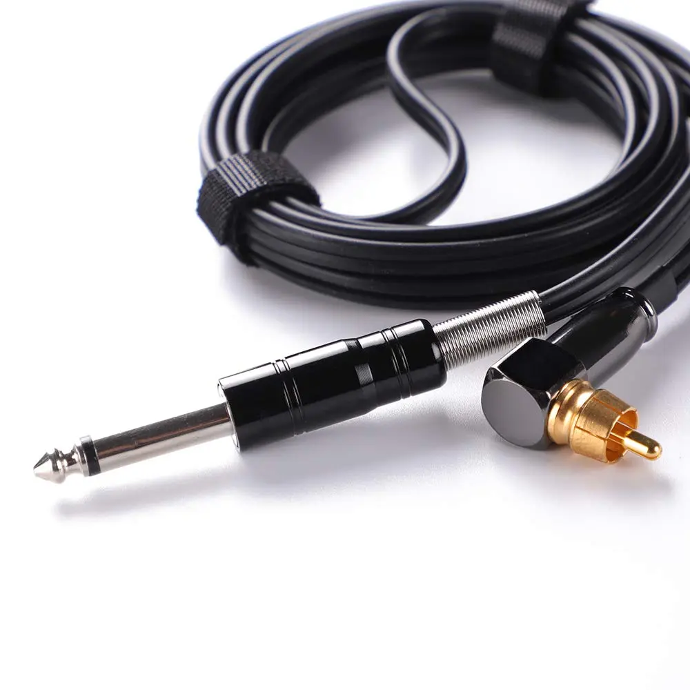 HAWINK Rotary Tattoo Machine Pen Spare Power Cord RCA Connector Black | Reliable Replacement for Tattoo Machines - view 2