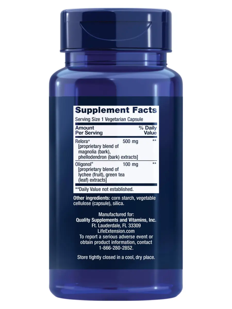 Life Extension Cortisol-Stress Balance Capsules 30 Count | Clinically Studied Stress Support - view 2
