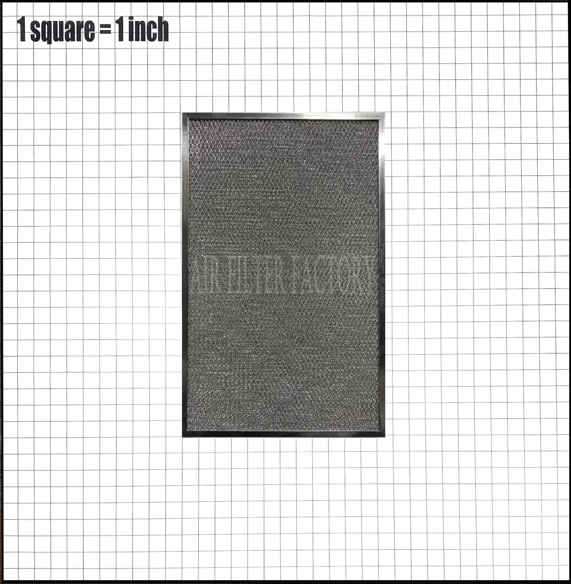 Air Filter Factory 203369 Aluminum HVAC Filters 12-1/2 x 20 Inch | Reusable Dust & Lint Capture - view 4