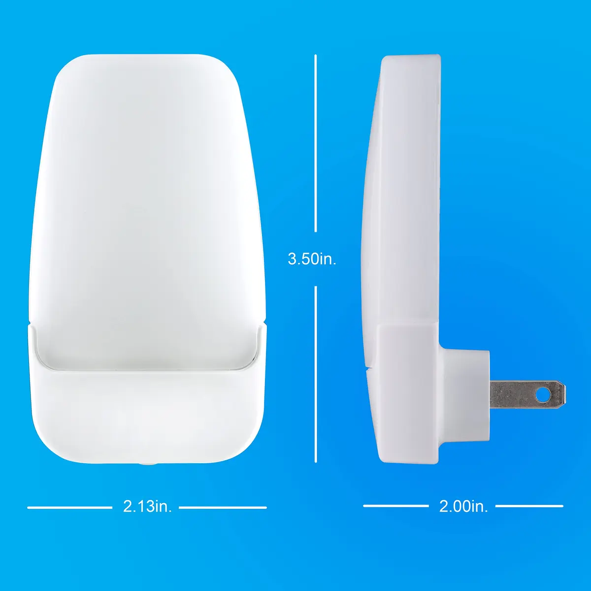 GE Plug-in Night Light with Dusk to Dawn Sensor, 8 Pack | Automatic Illumination for Multiple Rooms - view 4