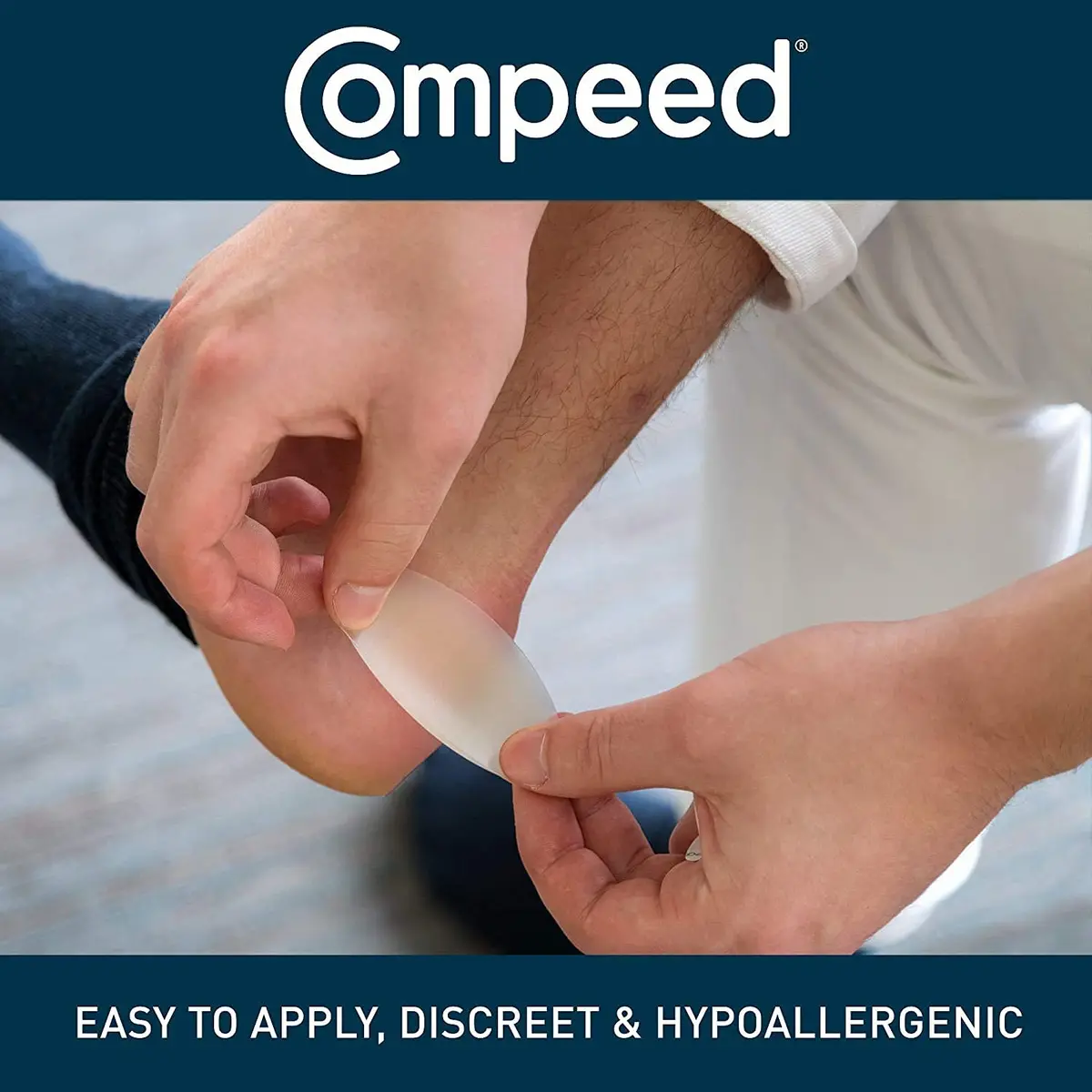 Compeed Advanced Blister Care Pads, Medium Heel, 5 Ct | Instant Pain Relief & Long-Lasting Blister Protection - view 3