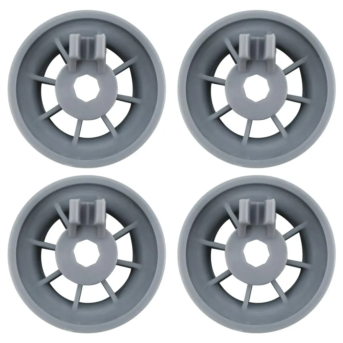 AMI PARTS Dishwasher Rack Wheels 3.6cm (1.42 inch) | 4-Pack Replacement Kit - view 9