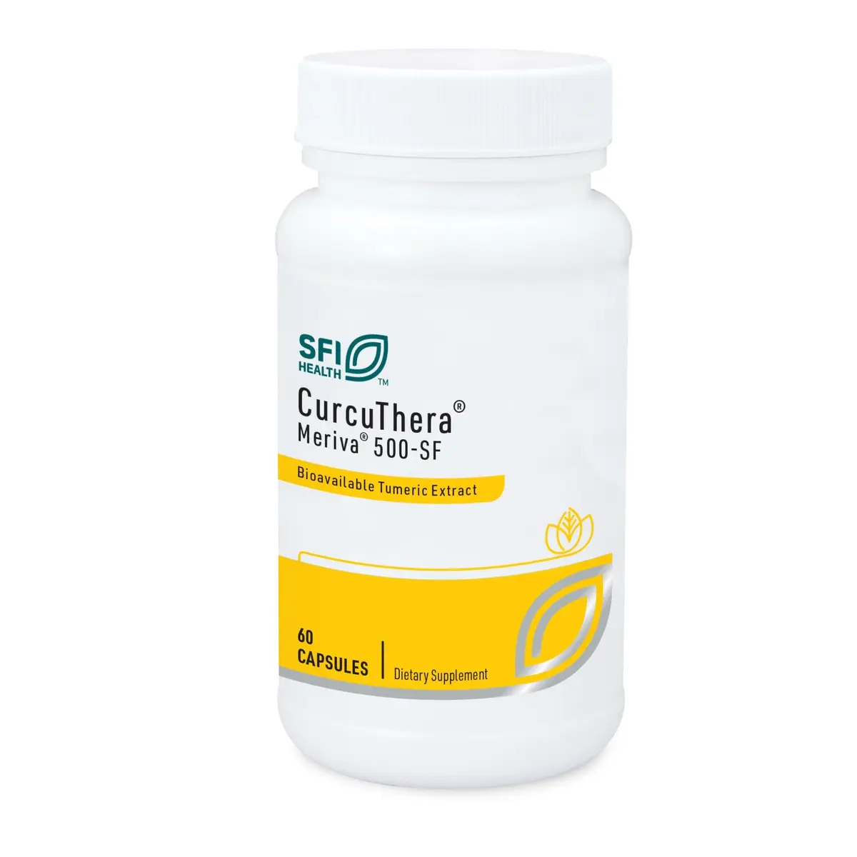 SFI Health CurcuThera 60 Capsules | Bioavailable Curcumin with Phytosome Technology - main product image
