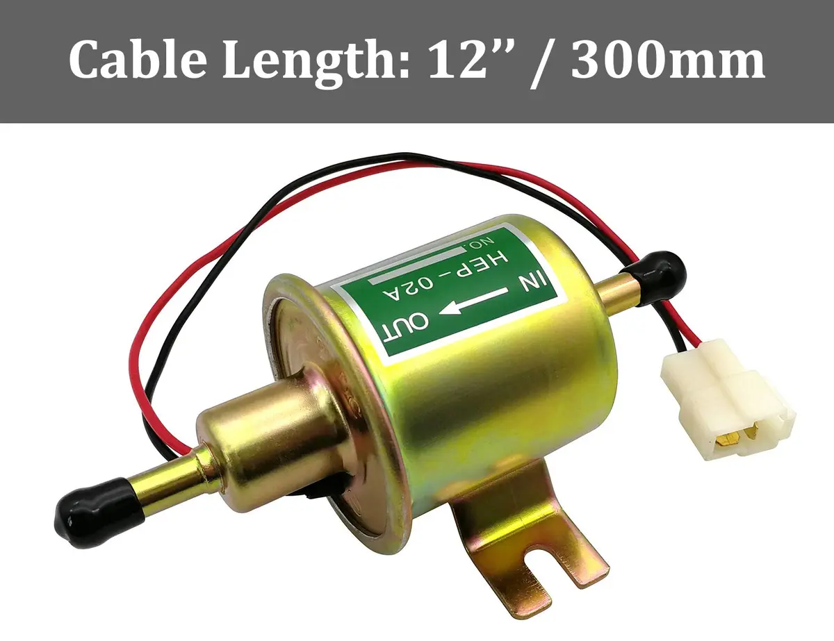 HiQltyla 12V Electric Fuel Pump 3-8 PSI Copper | Reliable Diesel Gas Pump - view 3