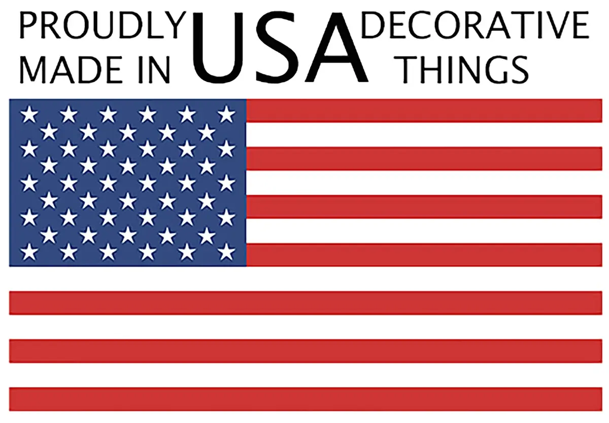 Decorative Things Window Treatments Valance Curtains 53"W x 16"L | Coastal Beach Decor with USA Quality - view 7