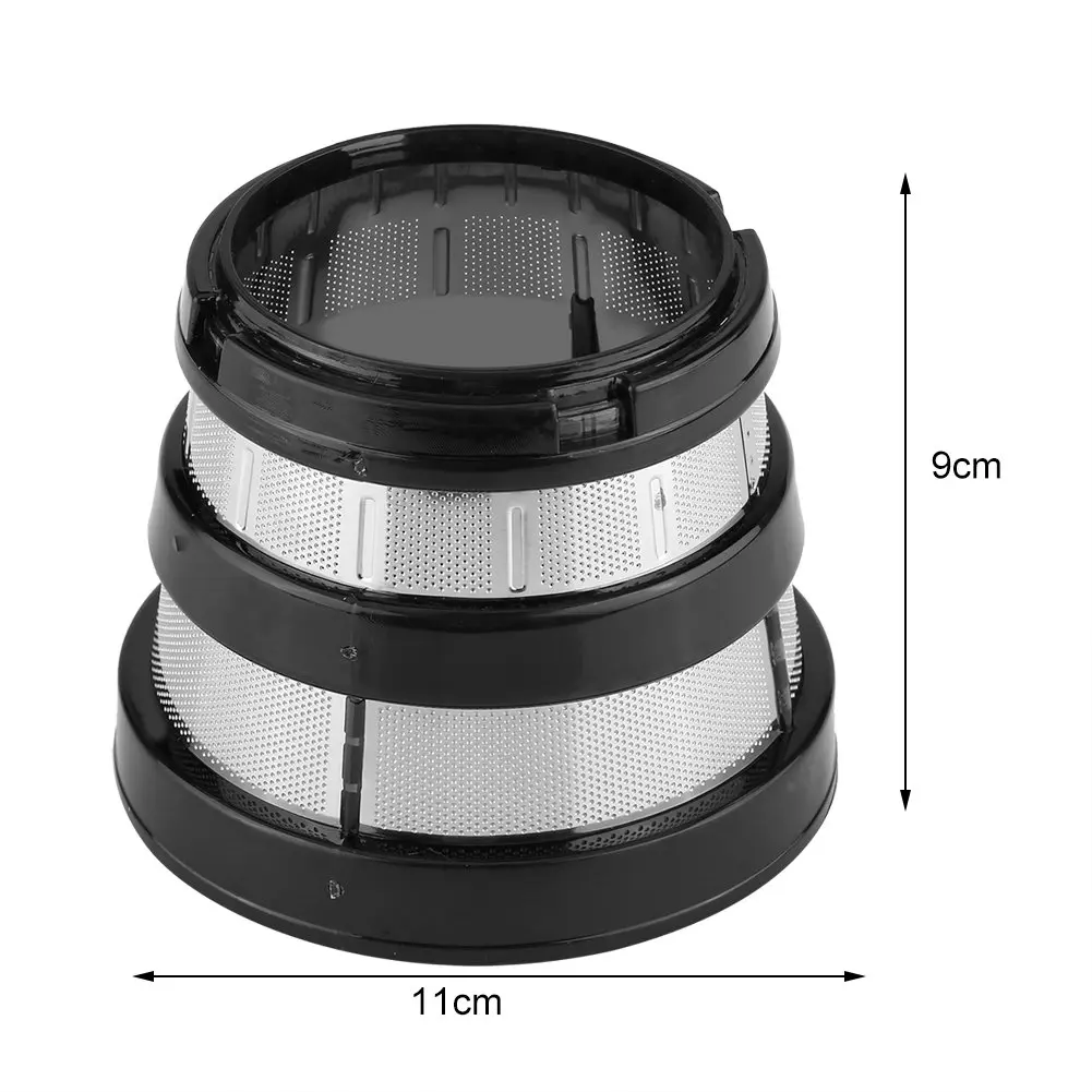 Hongzer Juicer Screen, Slow Juicer Fine Mesh Filter Silver | Small Hole Mesh for Hurom HH-SBF11 - view 3