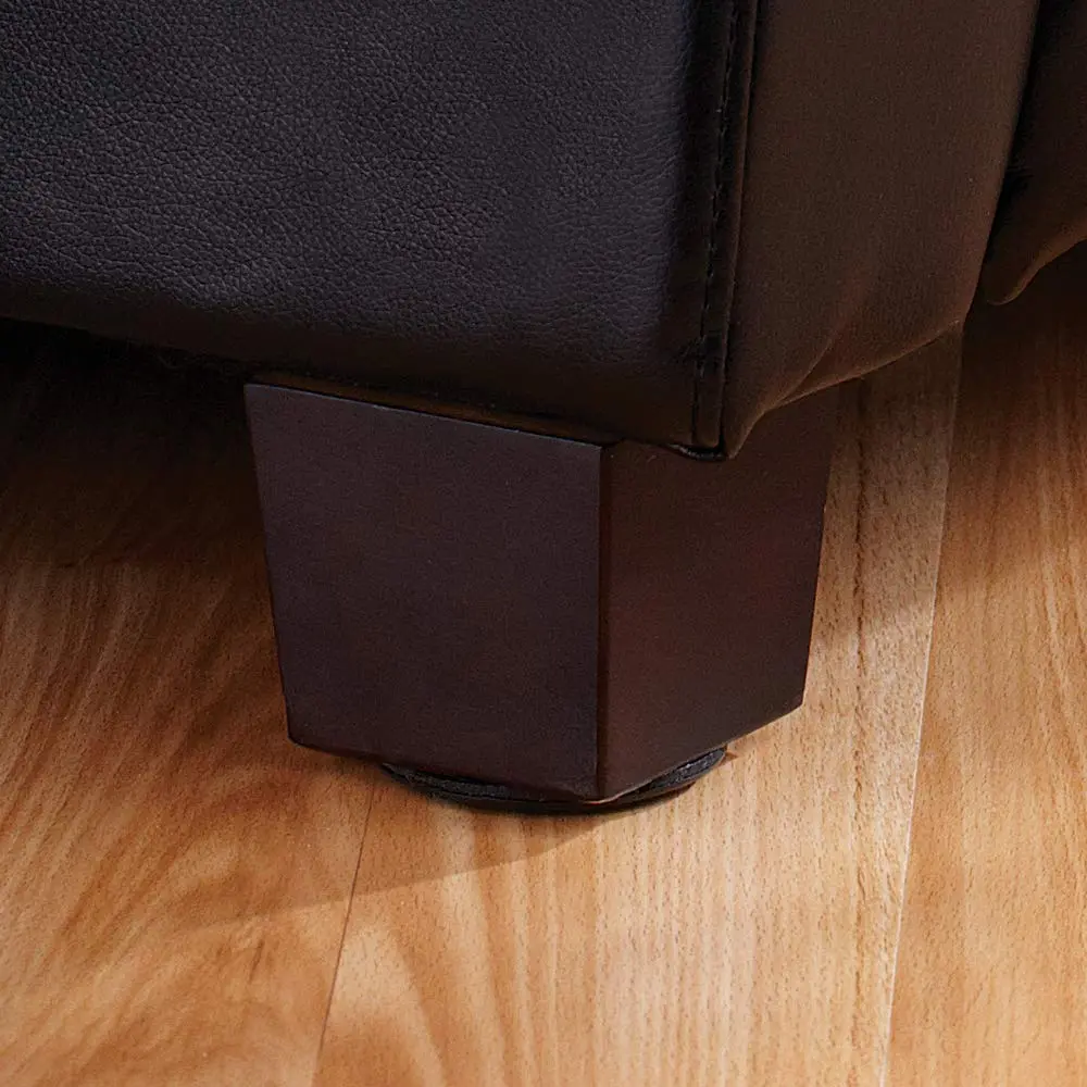 SOFTTOUCH 2 1/2 Inch Round Heavy Durty Non Slip Furniture Pads | Self Stick, Brown, 12 Count - view 6