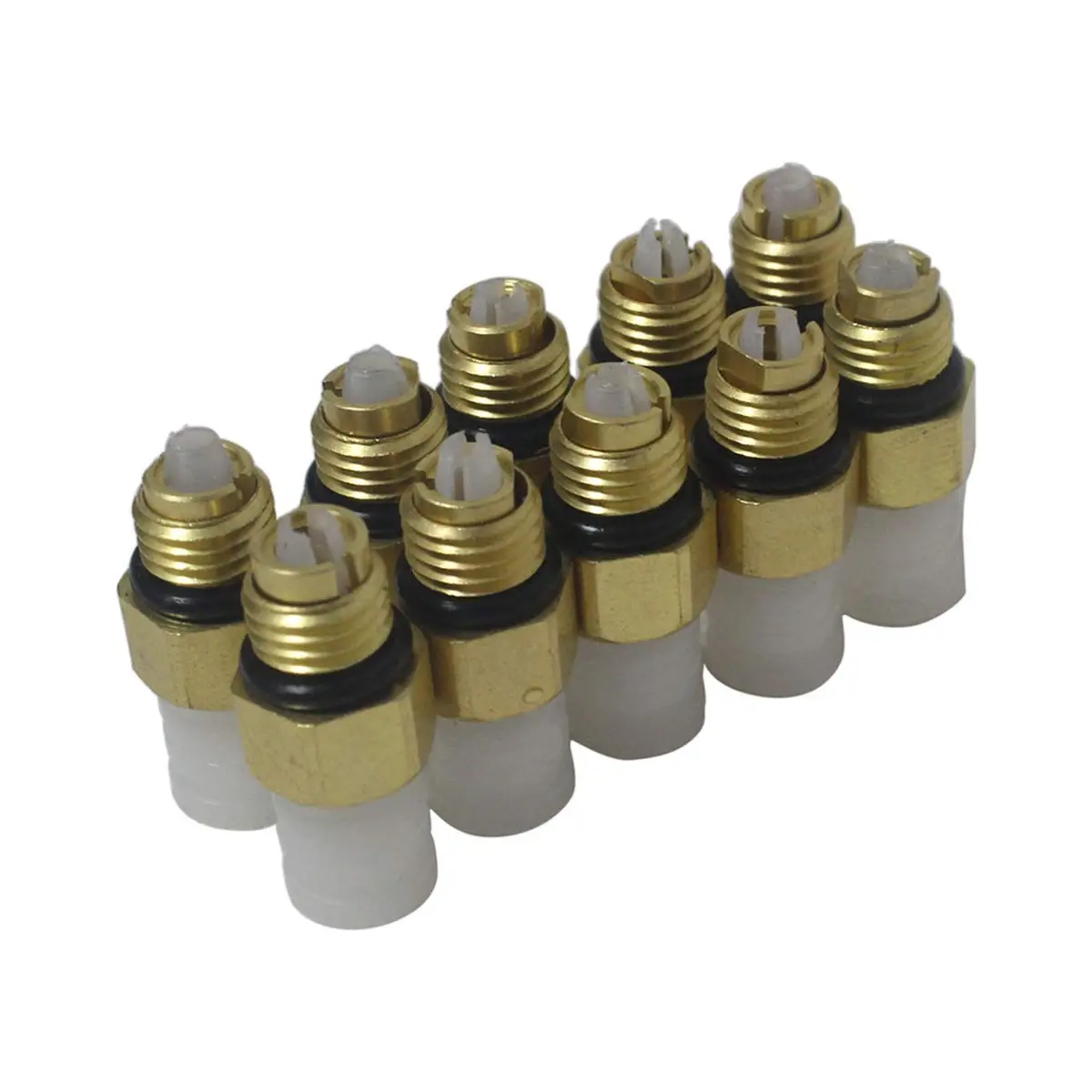 AIRSUSFAT 10pcs Air Suspension Repair Kit M8 4mm | Brass Fittings for Mercedes-Benz & More - main product image