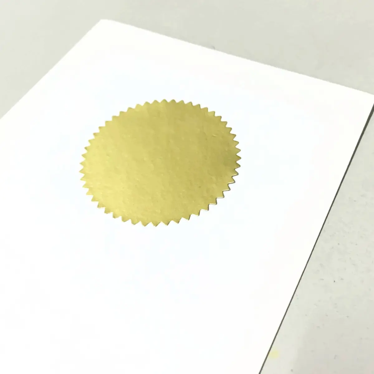 TownStix Silver & Gold Certificate Seals 400 PCS | 51 mm (2 Inch) Round Matte Foil Stickers - view 5