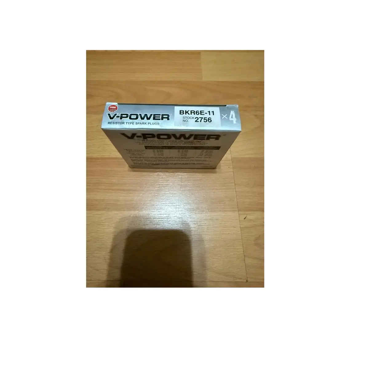 NGK V-Power Spark Plug BKR6E-11 (4 Pack) | OEM Performance & Longevity for Toyota Previa 2.4L - view 4