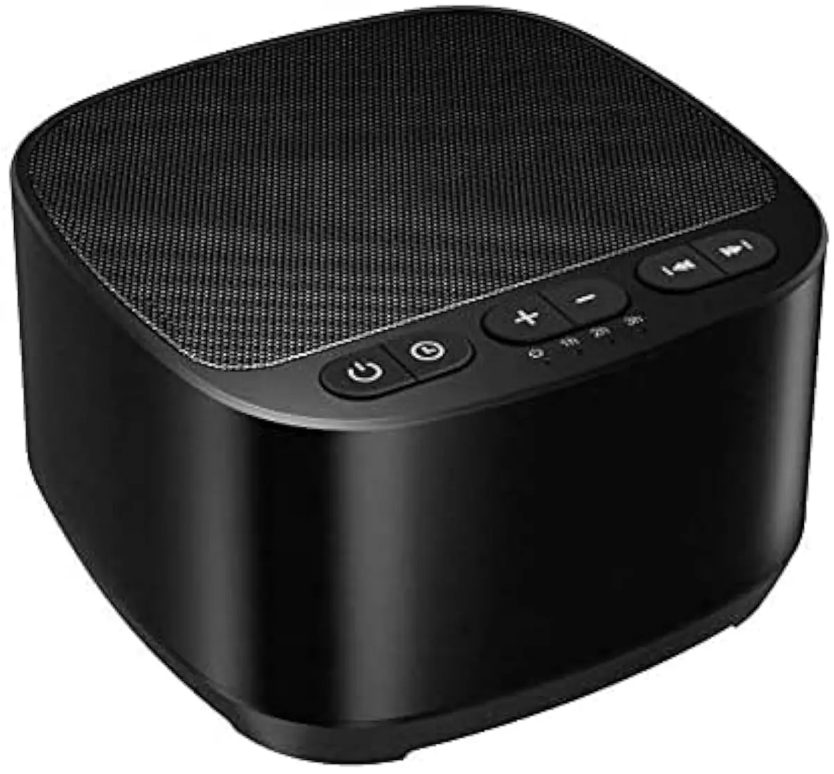 Magicteam White Noise Machine with 40 Sounds, 32 Volume Levels, Memory Function, AC/USB Powered, Sleep Timer, Black | 10cm (3.9in) Portable - main product image