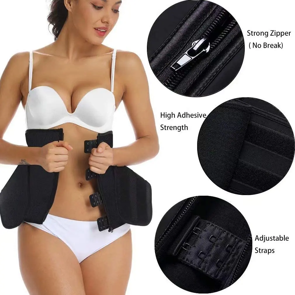 HOPLYNN Neoprene Sweat Waist Trainer Corset for Women | Body Shaping & Tummy Control - view 4
