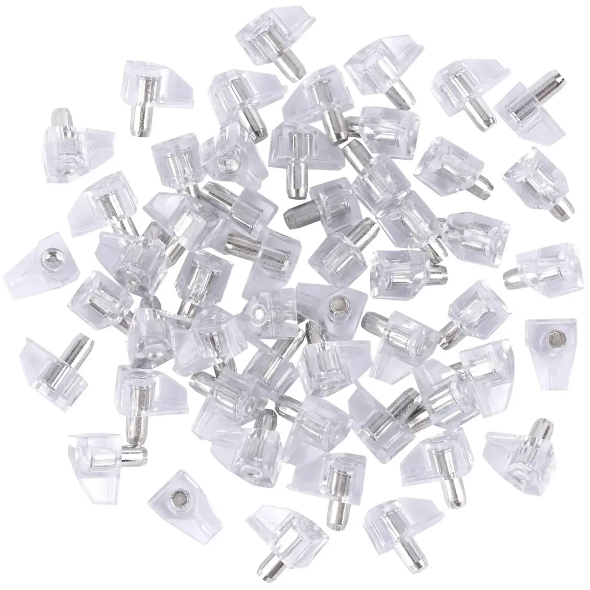 Tbestmax 5 mm Clear Shelf Support Pegs 95 pcs | Lock Shelves Securely - view 6