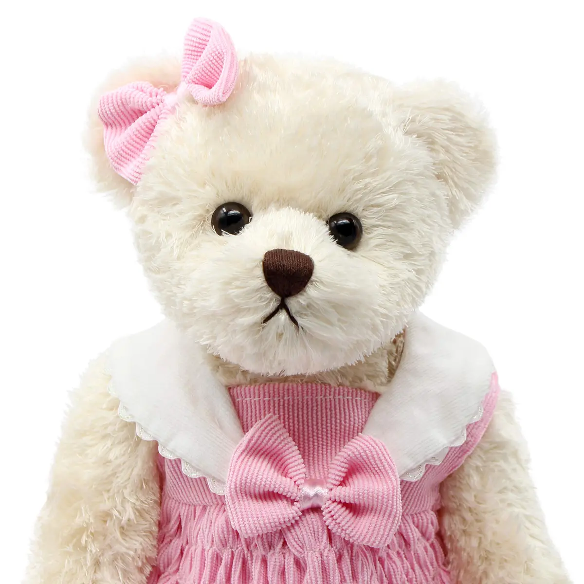oits cute Teddy Bears Baby 16" Pink Corduroy | Soft Plush Stuffed Animal Toy for Girls & Women - view 5