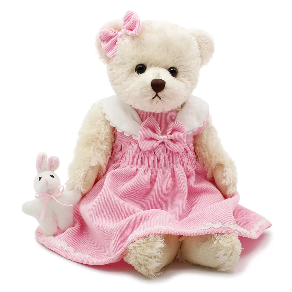 oits cute Teddy Bears Baby 16" Pink Corduroy | Soft Plush Stuffed Animal Toy for Girls & Women - view 4