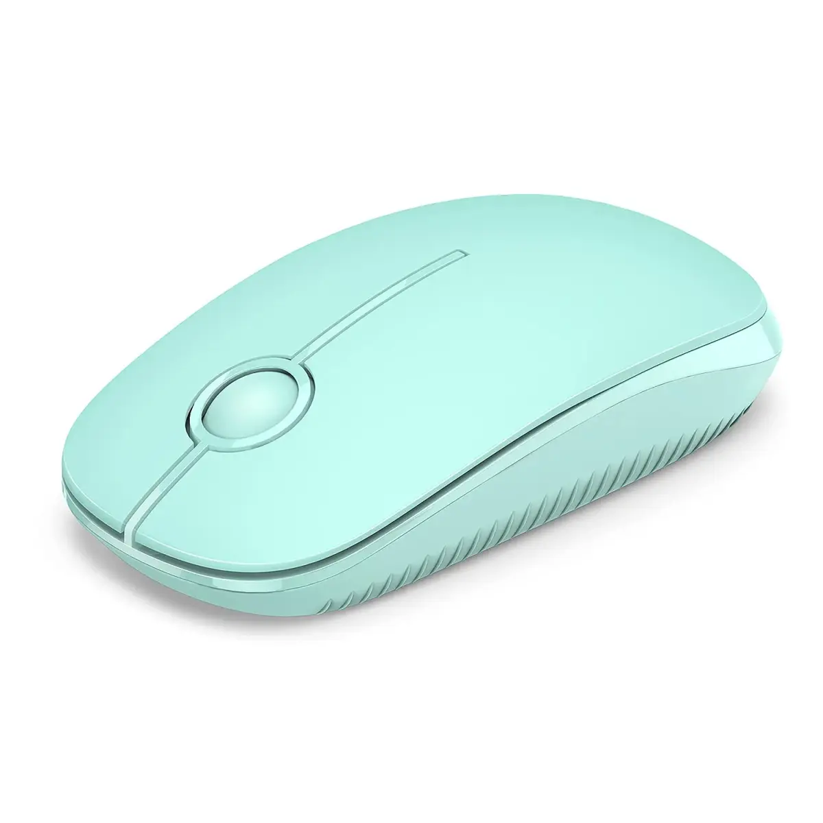 VssoPlor Wireless Mouse, 2.4G Slim Computer Laptop Mouse, Mint Green | Quiet Clicks & Stable Connection - main product image