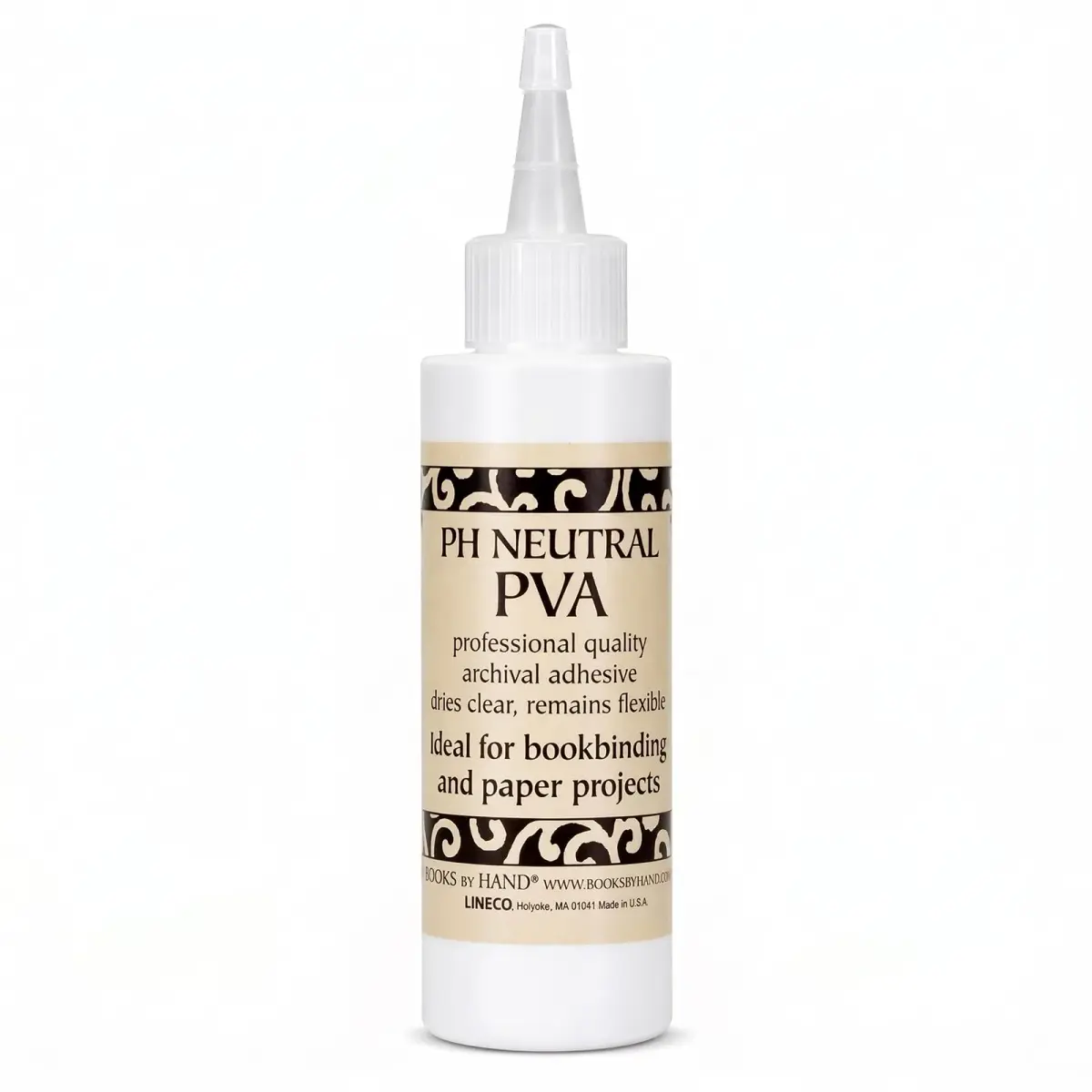 Books By Hand PH Neutral PVA Adhesive 118ml (4 Ounce) | Archival Quality for Bookbinding & Paper Projects - main product image
