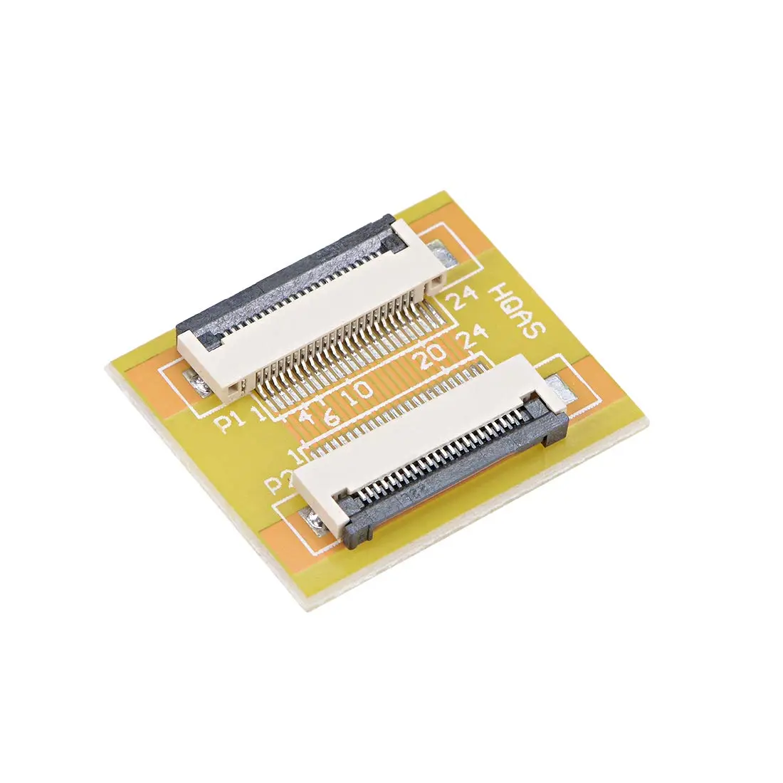uxcell 0.5mm Pitch 22 Pin to 22 Pin Extension Connector for FFC FPC Cable | PCB Support Adapter - main product image