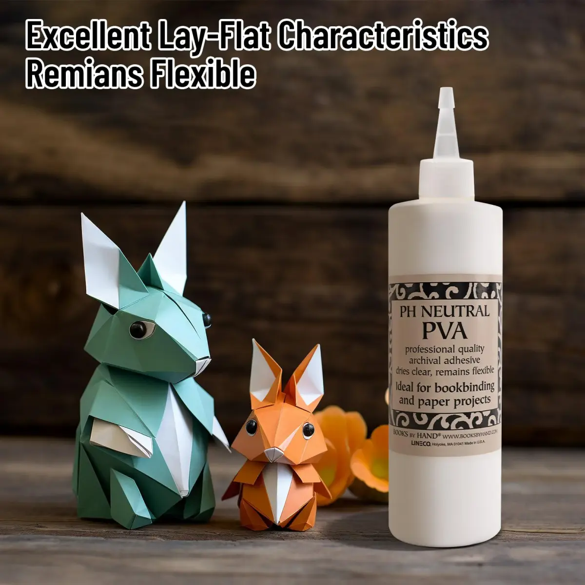 Books By Hand PH Neutral PVA Adhesive 237ml (8 Ounce) | Archival Quality, Dries Clear - view 3
