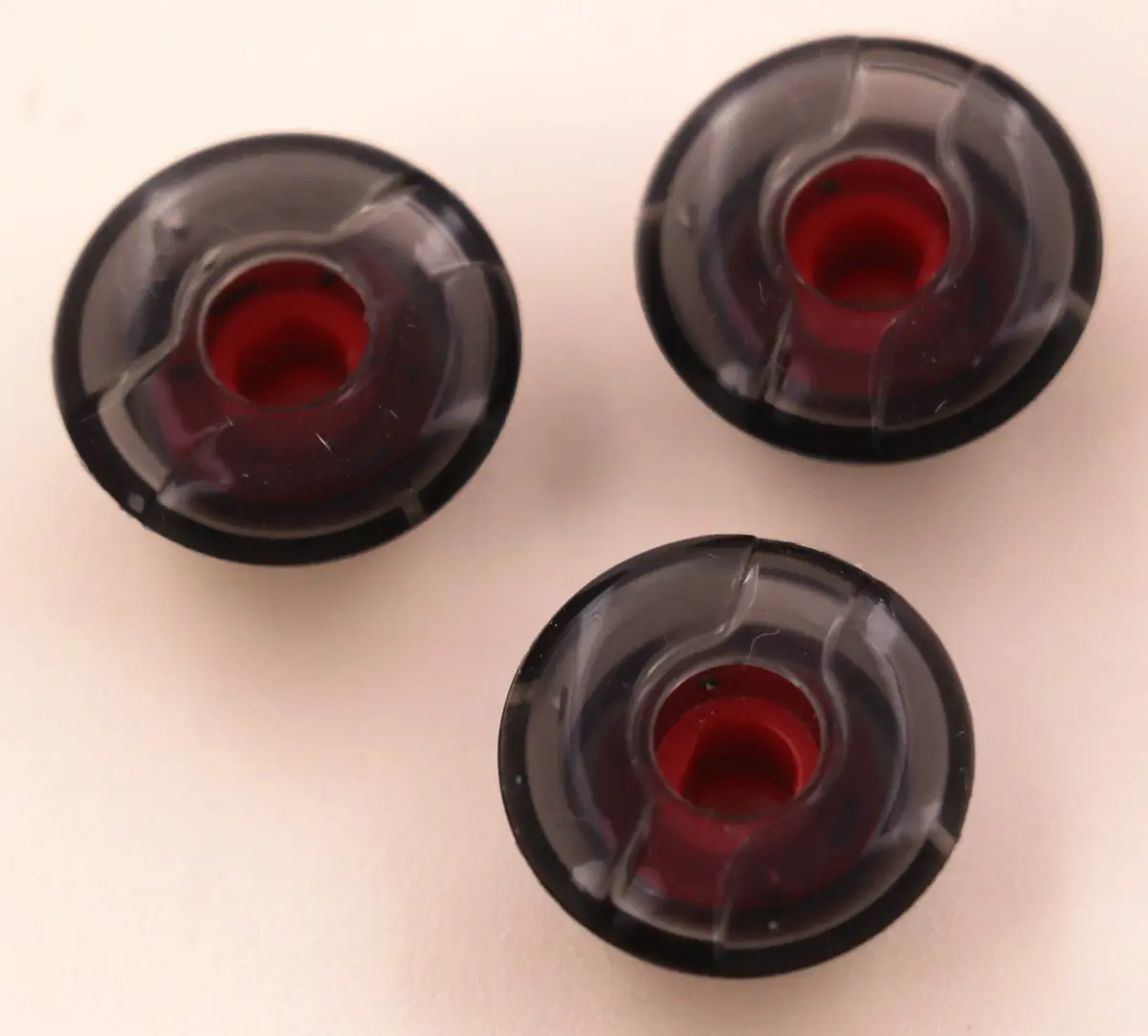 IiEXCEL Gray 3 Pack Replacement Eartips for Plantronics Voyager 5200 & Legend Headsets | Medium Size Gel Silicone Ear Gels & Foam Covers - view 4
