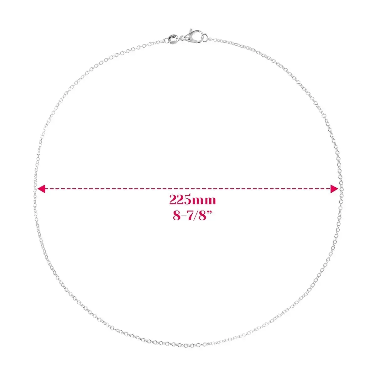 Selizo 30 Pack Silver Plated Cable Necklace Chains 18 Inches (45.7 cm) | Jewelry Making Supplies - view 4