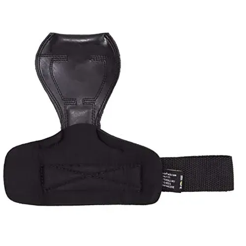 Cobra Grips FIT Jet Black Rubber Weight Lifting Gloves with Wrist Wraps - 4.25-7.0" Wrist - view 4