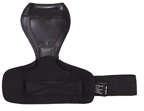 Cobra Grips FIT Jet Black Rubber Weight Lifting Gloves with Wrist Wraps - 4.25-7.0" Wrist - view 4