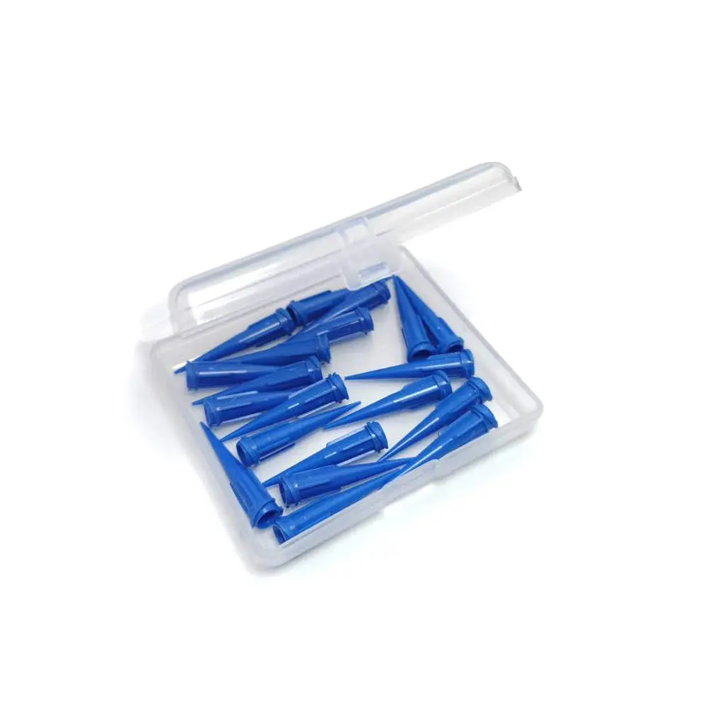 SANANTS 22Ga Blunt Tapered Tip Syringe Needle, Blue 20 PCS | Precise Viscous Fluid Dispensing - view 3