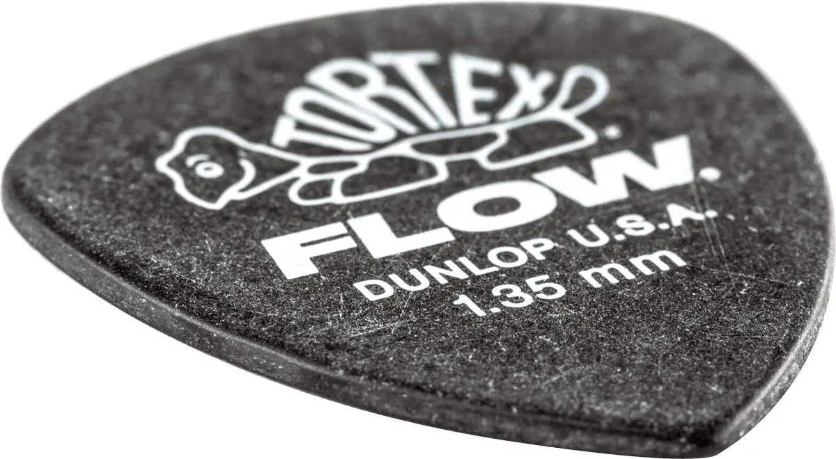 Jim Dunlop Tortex Flow Guitar Picks 1.35mm (72 Pack) | Precision Attack & Superior Grip - view 3