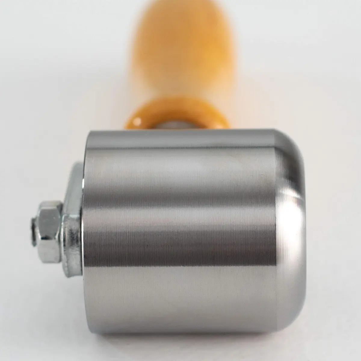 RecPro 2" Steel Roller with Wood Handle for Sealant Tape | RV Roof Repair | Sealant Steel Seam Roller 1-1/2" X 2" Radius Edge - view 7