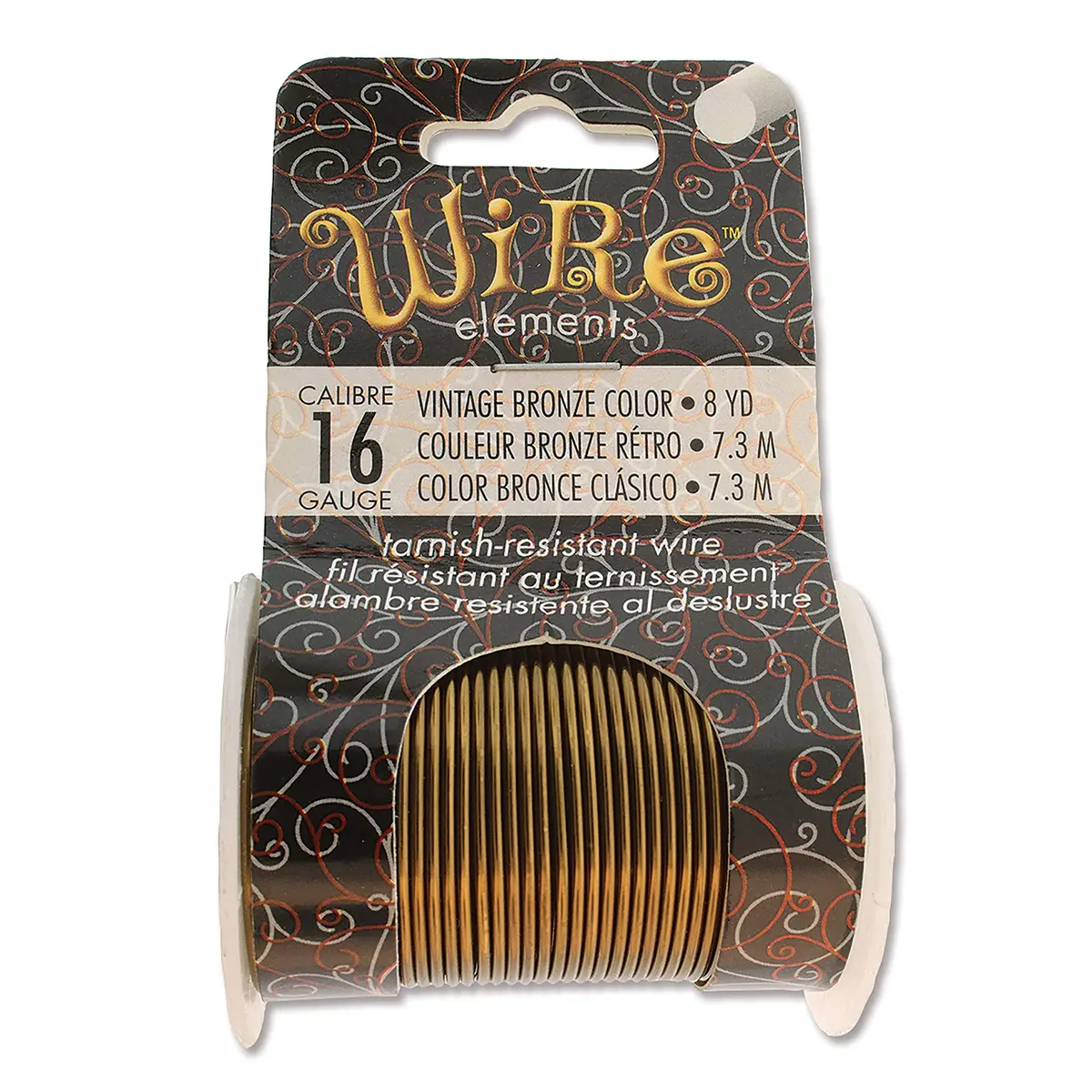 The Beadsmith Copper Jewelry Wire 16 Gauge | Tarnish-Resistant, 8 Yards, Copper for Jewelry Making - view 7