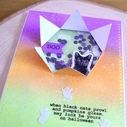 DIY Scrapbooking Artist 1 Pcs Center Pop Up Hexagon Cutting Dies | High-Quality Carbon Steel (1 set, Silver, 10g) - view 16