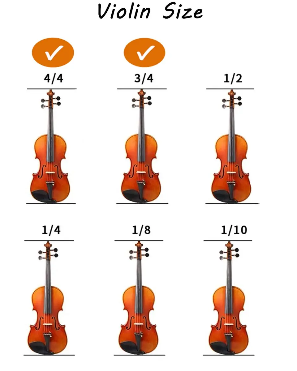 SUEWIO Violin Shoulder Rest for 4/4-3/4 Size with Collapsible Feet, Includes Practice Mute & Rosin | Adjustable Height & Width - view 5