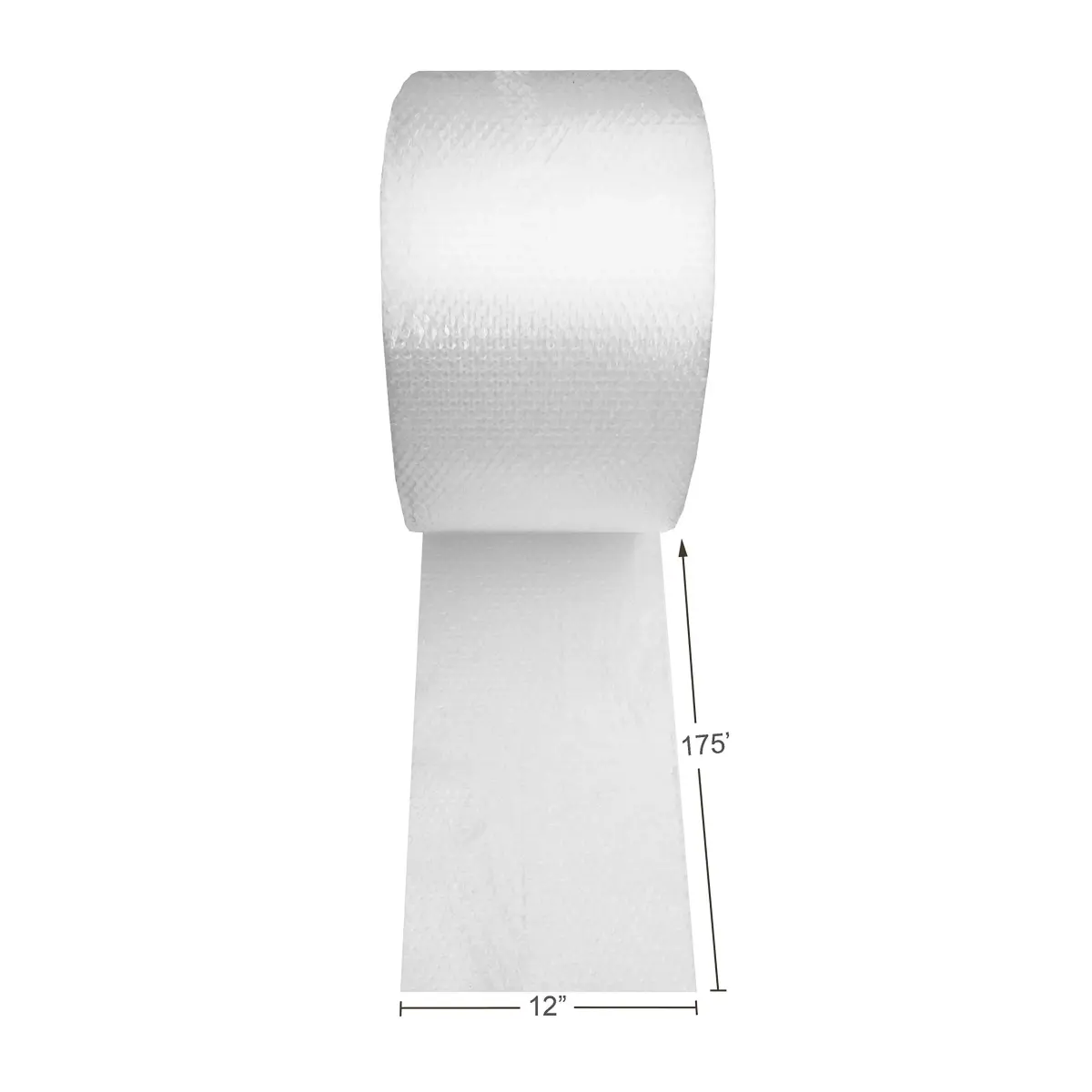 Amazon Basics Perforated Bubble Wrap Roll 30.48 cm x 53.34 m | Small 3/16" Bubbles, Clear - view 5
