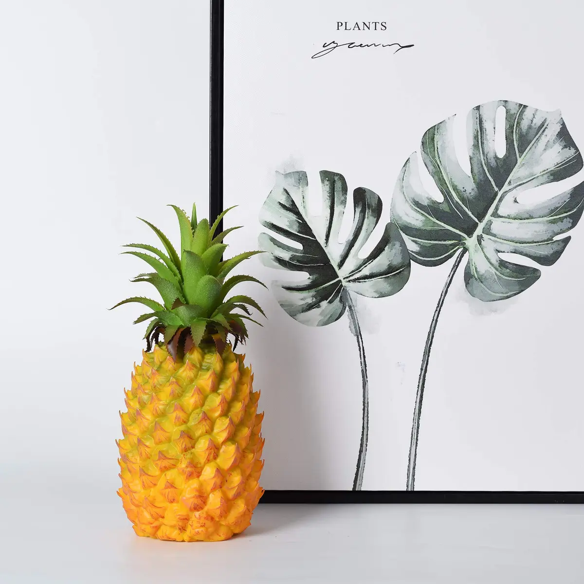 Lvydec Artificial Pineapple Realistic Fake Fruit 25.9cm (10.2") | Tropical Decor for Home & Party - view 6