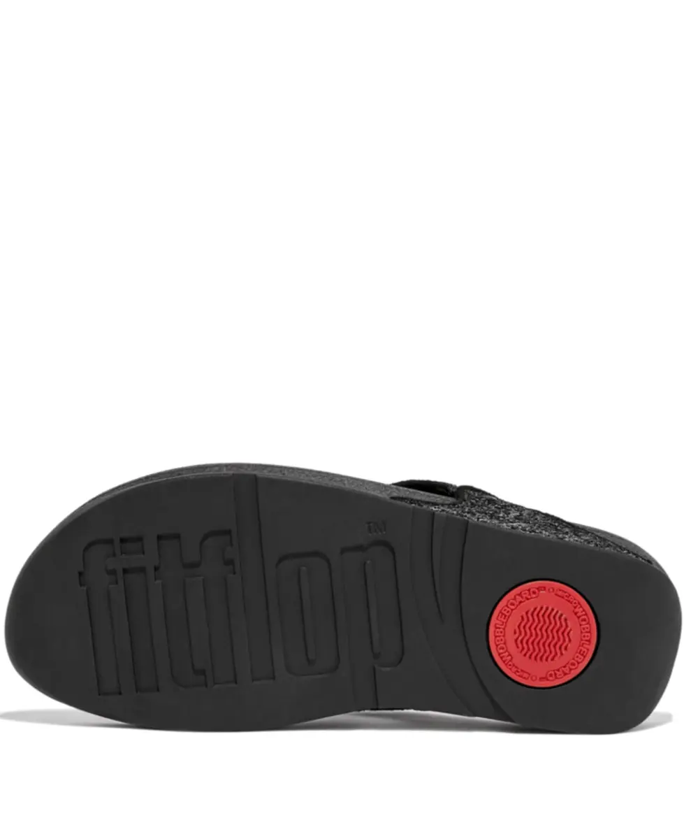 FitFlop Lulu Glitter Toe-Thongs 8.5 | Biomechanically Engineered for Comfort & Style - view 5