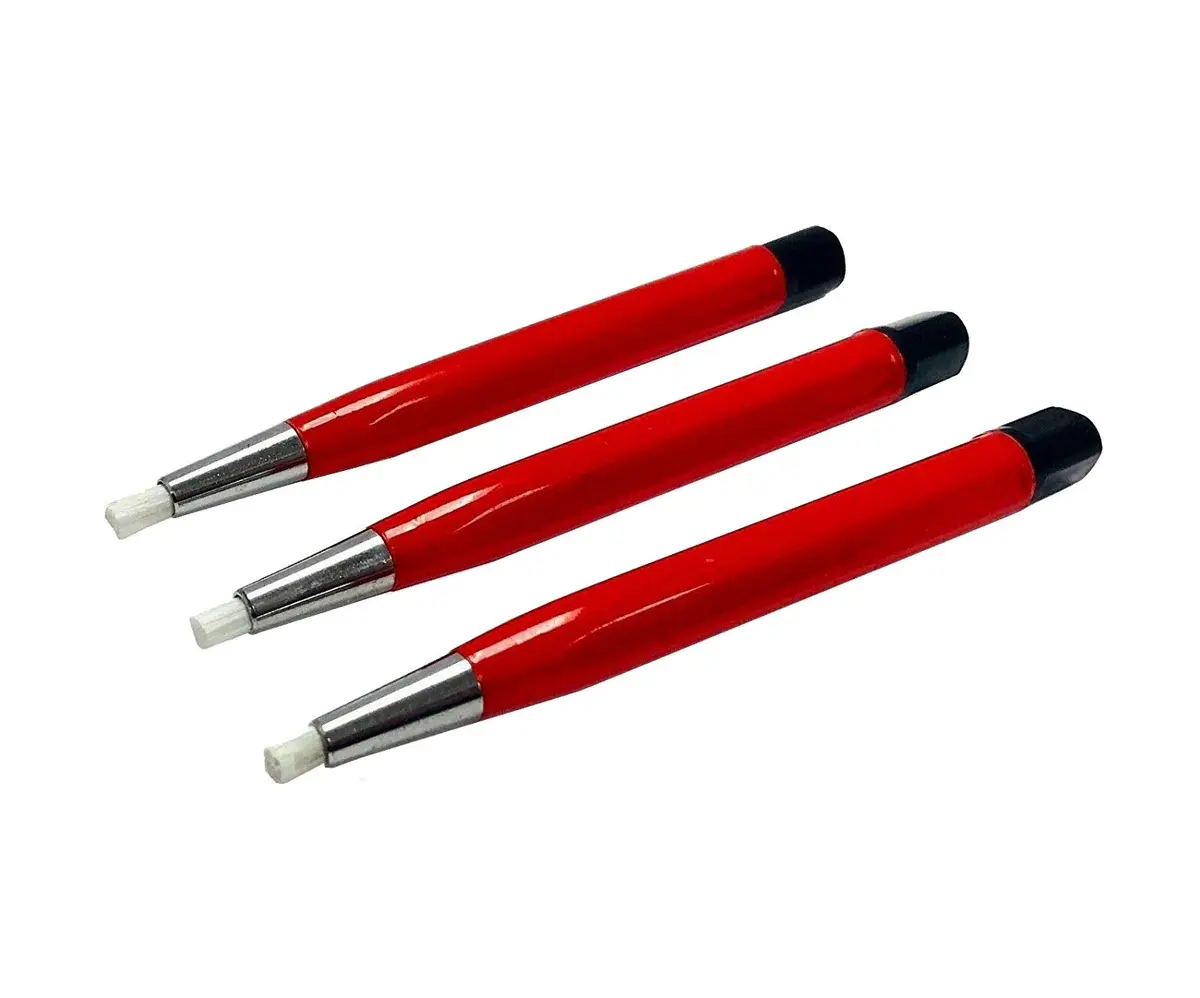 Mnixy Fiberglass Scratch Brush Pen - 3 Pack | Jewelry, Watch, Coin Cleaning, Rust Removal - main product image