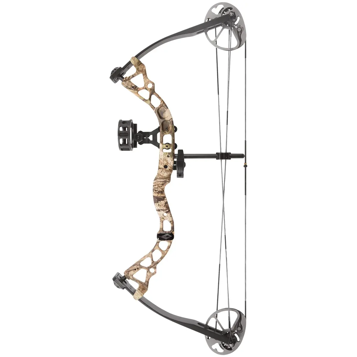 Diamond Archery Youth Atomic Bow 12"-24" | Fully Adjustable, Left Hand, Mossy Oak Breakup Country - main product image