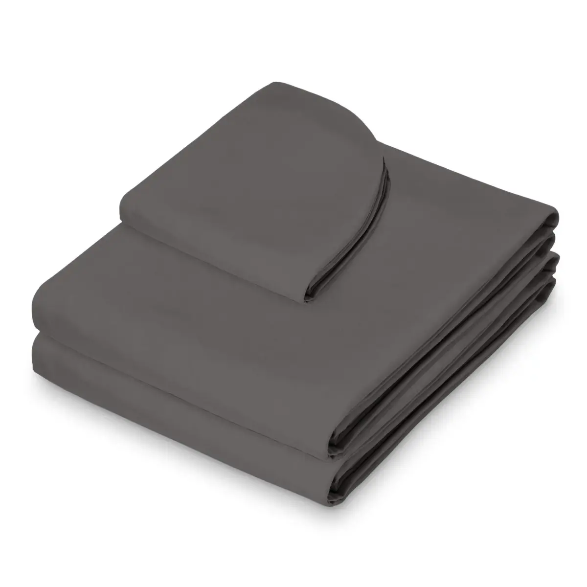 Saloniture Microfiber Massage Table Sheet Set 3-Piece Gray | Soft, Breathable, and Stain-Resistant for Professional Use - view 2